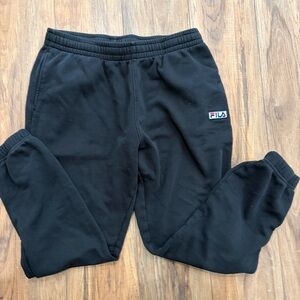Fila Men’s Black Jogger Pants